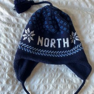 Askov Finlayson - Blue Printed Knit Hat